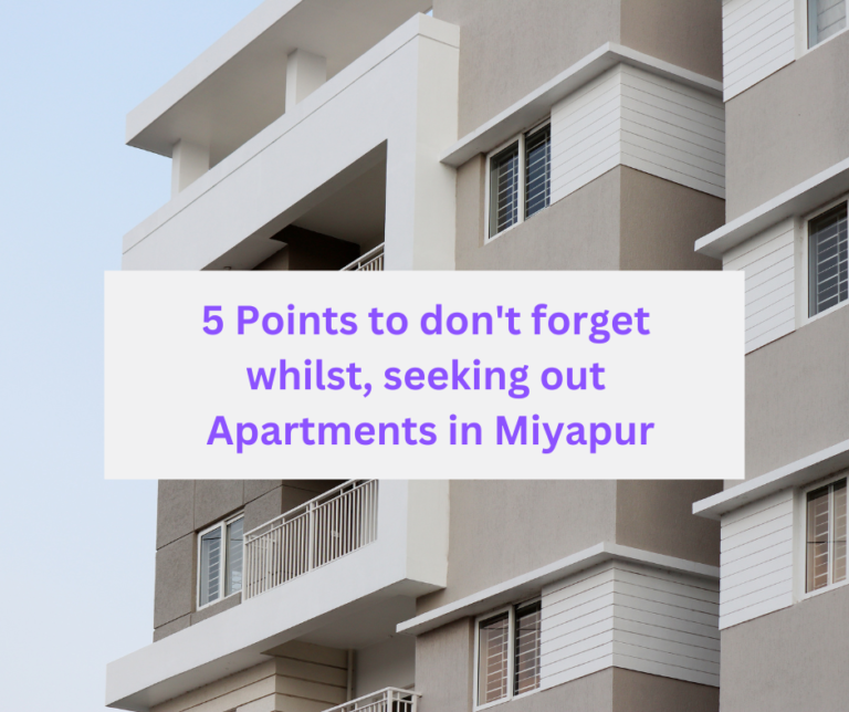 Best Apartments in Miyapur